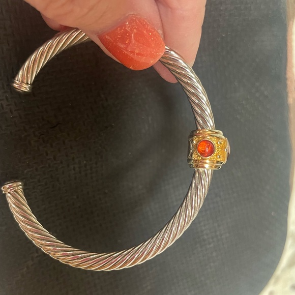 David Yurman Renaissance Braceet. 585/925 Excellent used condition - Picture 4 of 9